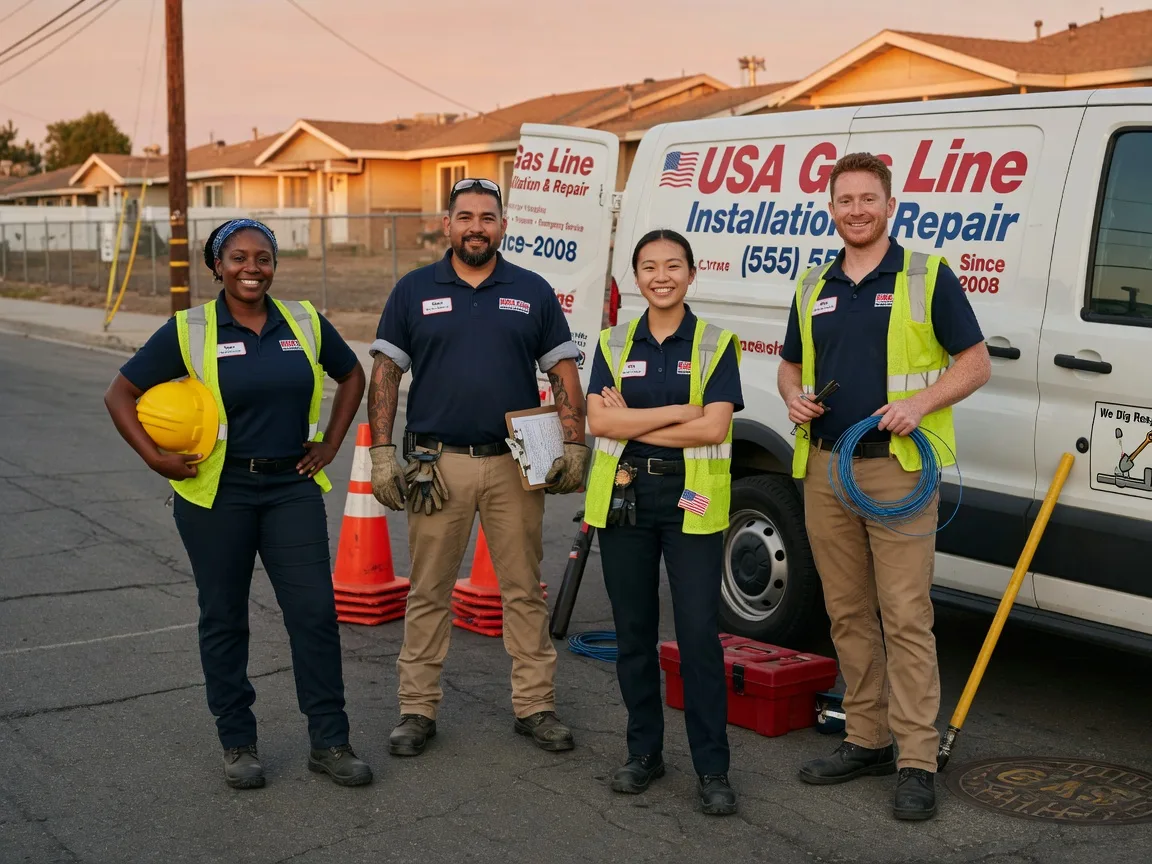 Gas Line Installation company in Midland, OH